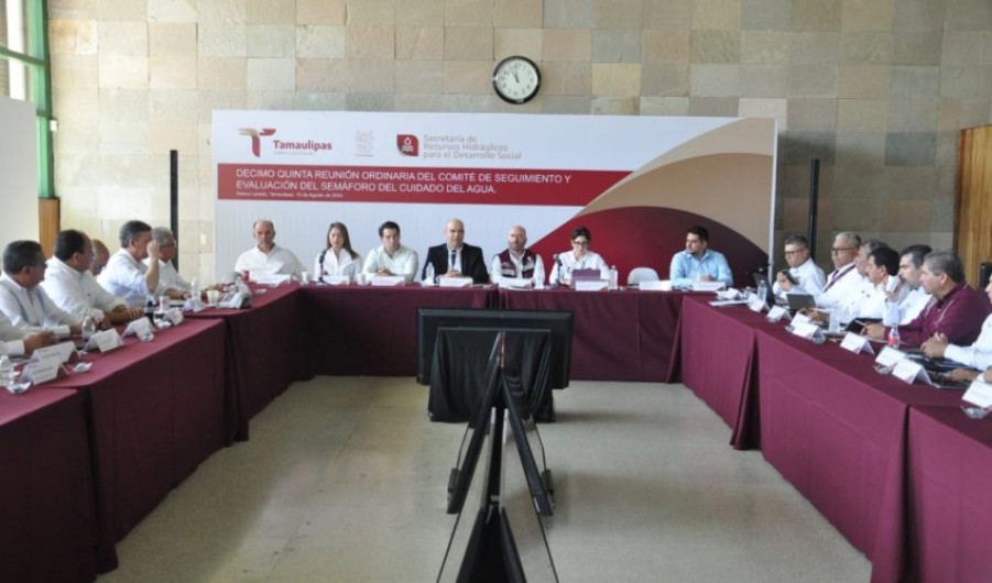 Actualizan Semáforo del Cuidado del Agua para Tamaulipas