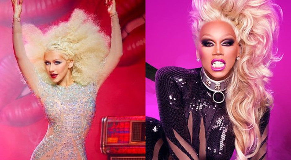 ¡Christina Aguilera en RuPaul's Drag Race!