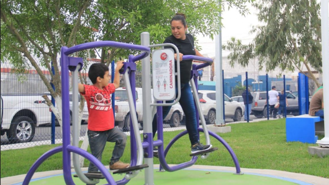 Inaugura Sebien Parque de Bienestar en Matamoros