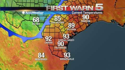 Se acerca al Valle del Rio Grande primer frente frío 