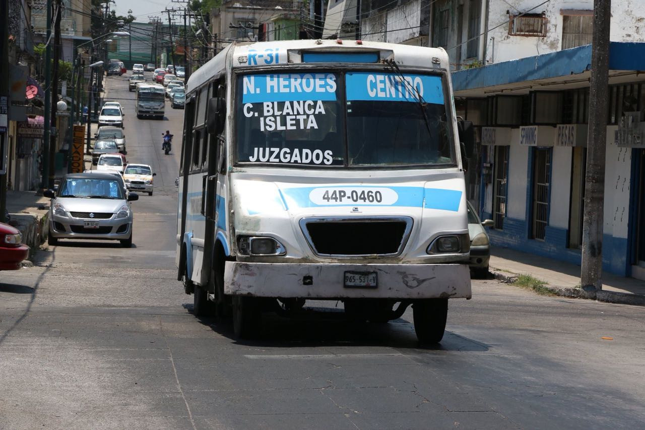 Mañana no habrá servicio de transporte público en sur de Tamaulipas 