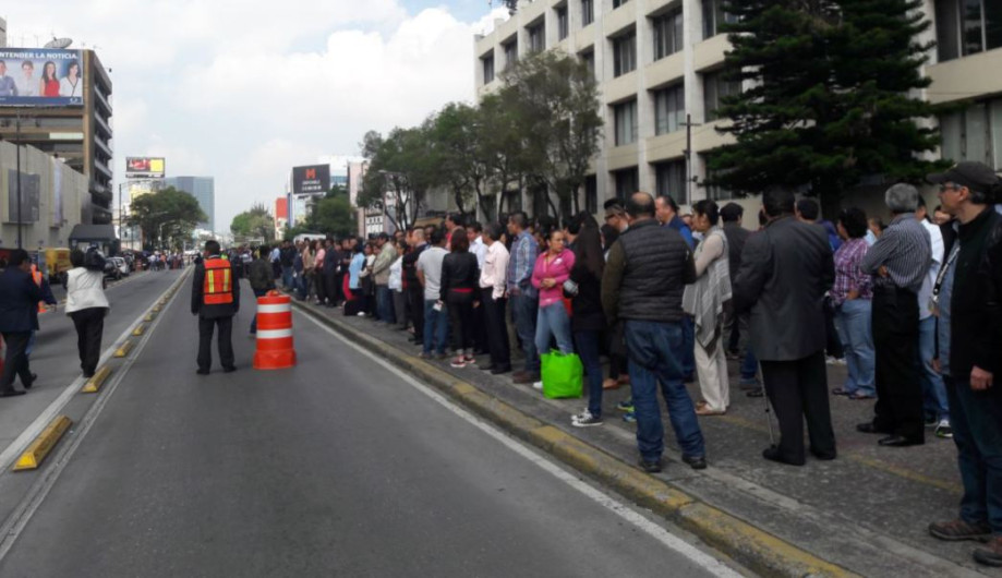 A 32 años del sismo del 85, se realiza simulacro en CDMX