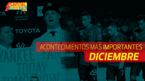 Recuento de lo más importante en el deporte en el mes de diciembre