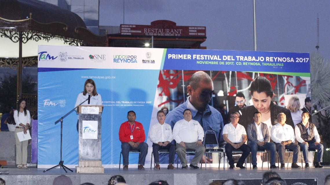 Exito en Primer Festival del Trabajo, Reynosa 2017
