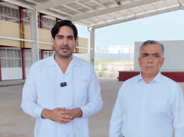 Alcalde de Reynosa visita nuevo plantel DGETI enfocado en carreras del futuro