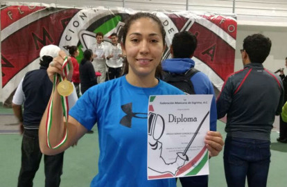 Obtienen preseas Tamaulipecos en Nacional de Esgrima