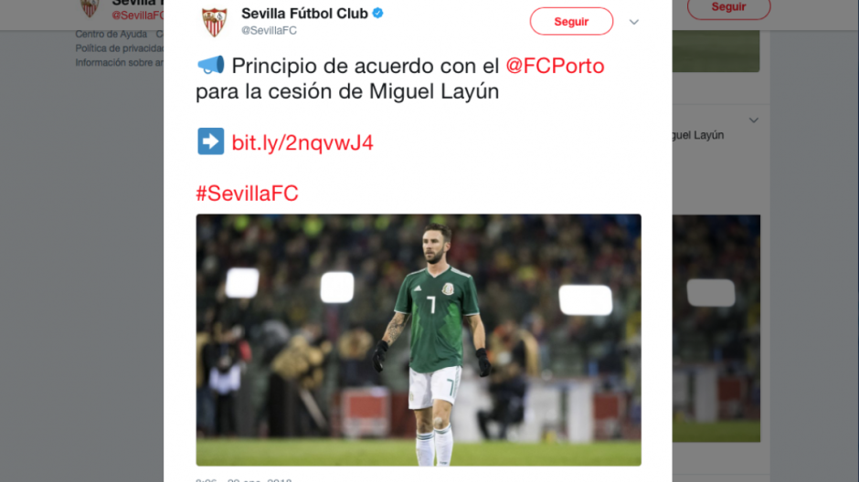 ¡Miguel Layún se va al Sevilla!