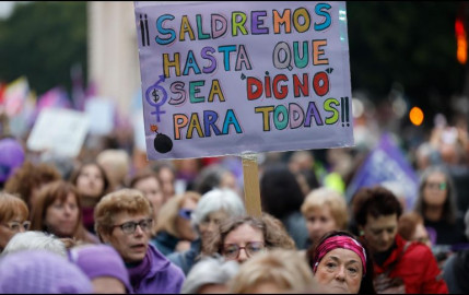 Marchas feministas en todo el mundo por la igualdad