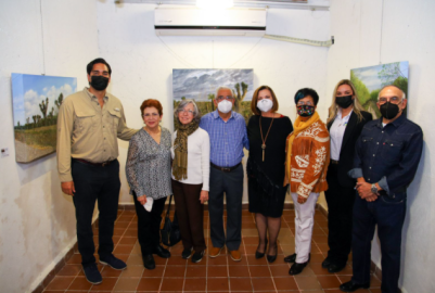 Inauguró Alcalde exposición pictórica Paisajes del Noreste