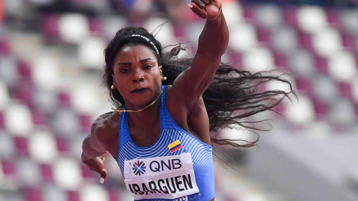 Caterine Ibargüen gana medalla de bronce en salto triple 