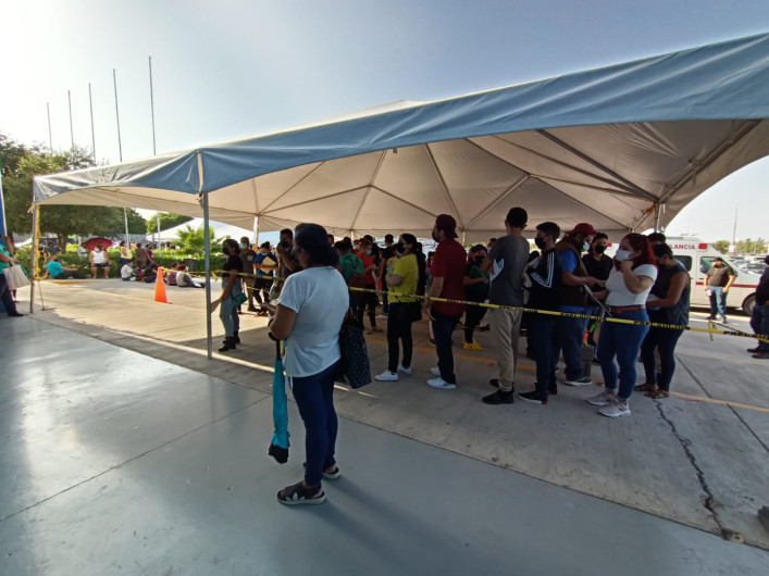 Arrancó vacunación anti COVID-19 para 18 a 39 años en Reynosa 
