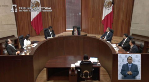 TEPJF se alista para entrega de constancia de mayoría a AMLO