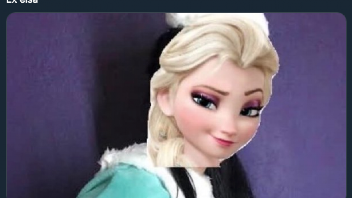 Elsa de Frozen se convierte en el primer meme del año