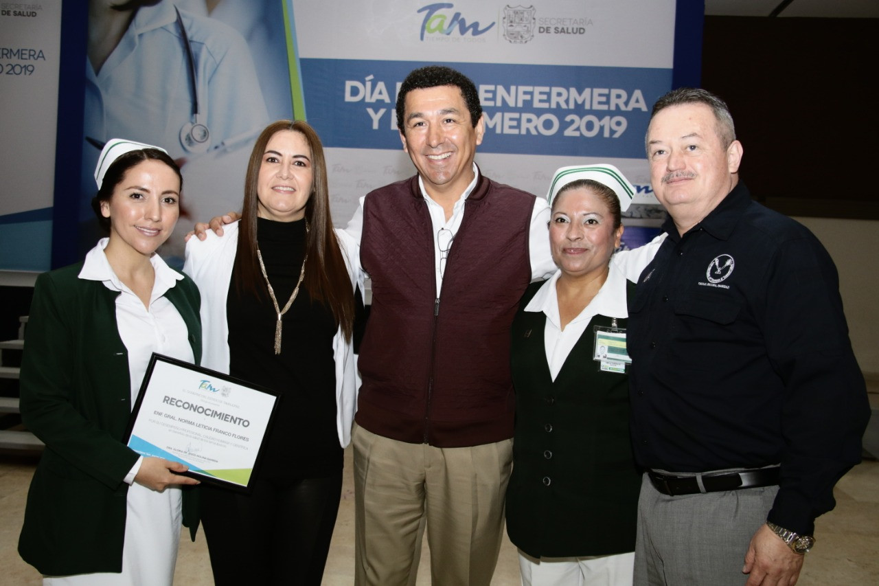 Reconocen Gobernador FJGCV y Alcalde MALH, entrega sin reservas, de enfermeras y enfermeros