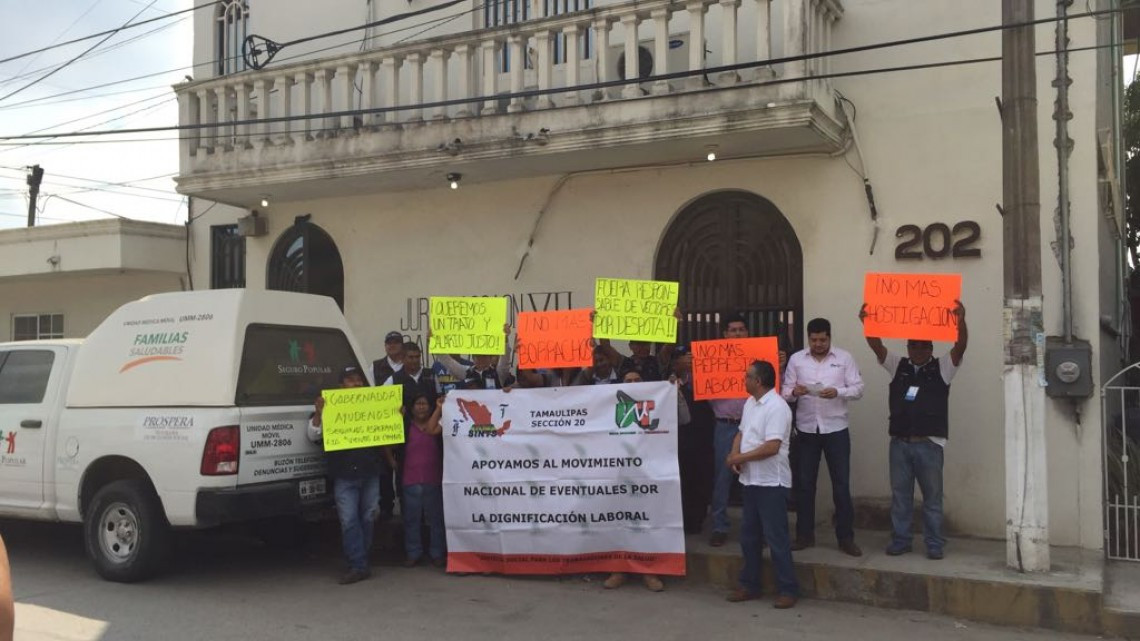 Trabajadores de vectores realizan paro permanente