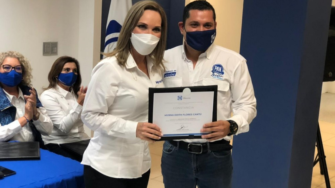Entrega PAN constancia a candidatos para elecciones 2021