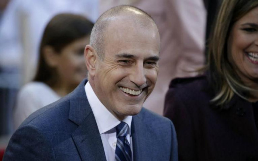 Acusan a Matt Lauer de violar a exempleada de NBC