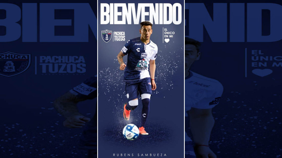 Sambueza llega al Pachuca