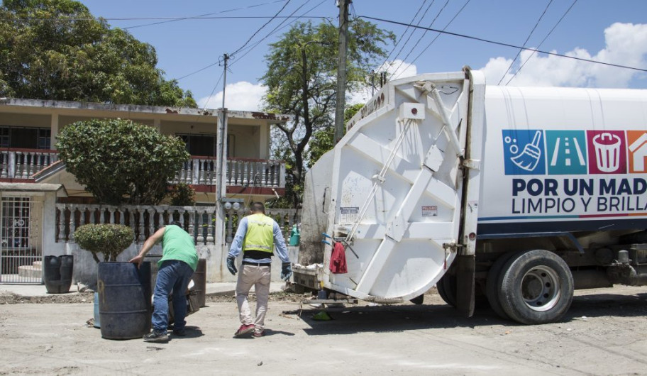 Piden a ciudadanía respetar horarios para recolección de basura