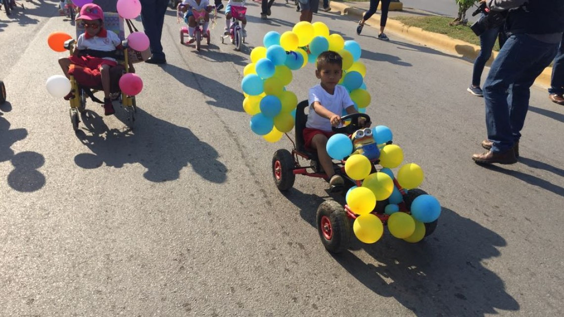 Fomentan la buena salud, con activación física a niños