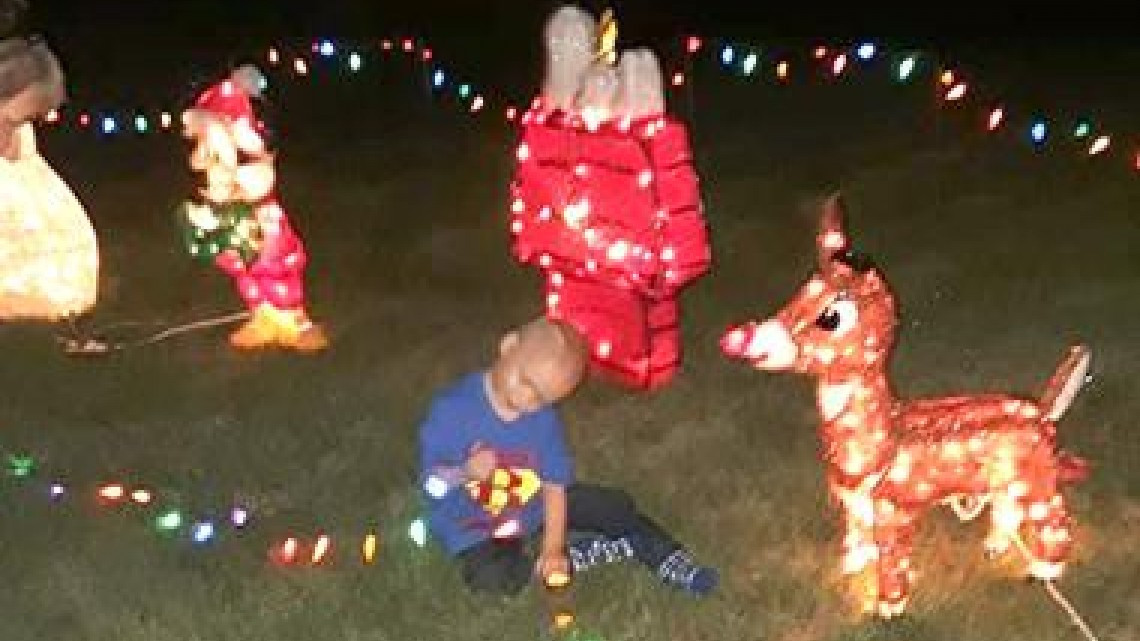 La navidad de ensueño de Brody, un pequeño con cáncer terminal