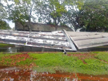 Cae techo de la UCV, patrimonio de la humanidad