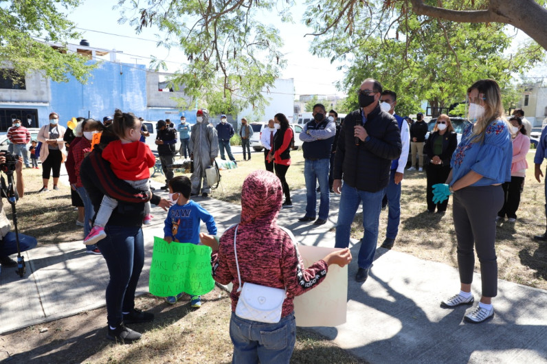 Enfocan servicios públicos a familias del Sector Oriente
