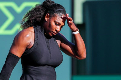 Serena Williams es eliminada en la primera ronda del Masters de Miami 