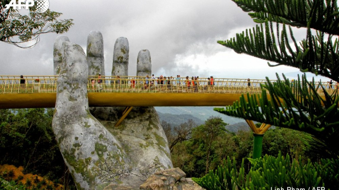 Vas a querer irte a Vietnam después de ver este puente