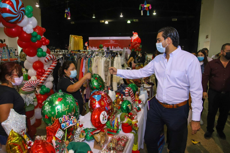 Ofrece Expo Comercial Navideña productos de emprendedores reynosenses