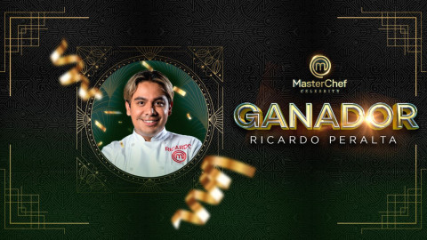 Ricardo Peralta es el ganador de “Masterchef Celebrity”