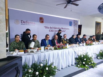 Celebran a Ejército Mexicano y Guardia Nacional