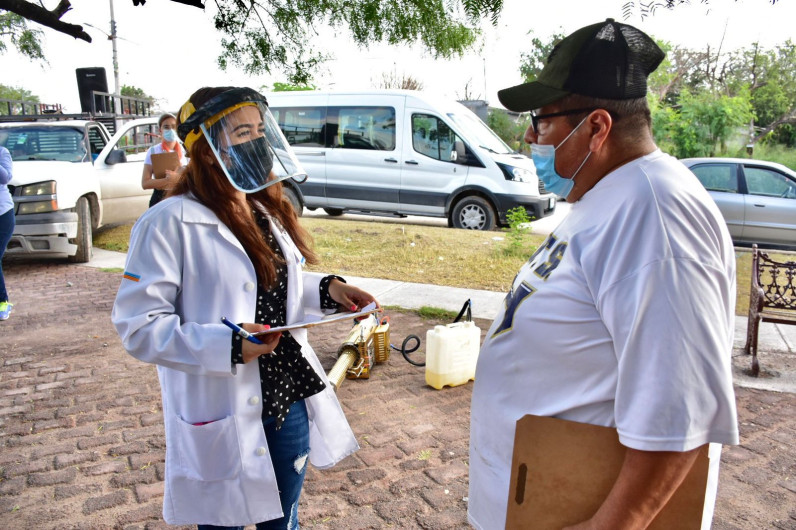 'DIF Reynosa en tu casa' llegó a las colonias Esperanza y Voluntad y Trabajo