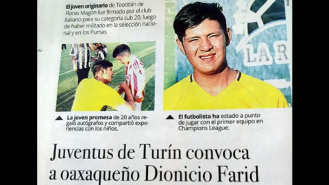 Desmienten a mexicano que aseguraba jugar en la Juventus