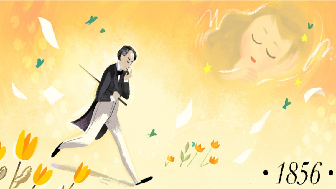 El doodle dedicado a Víctor Hugo y a "Los Miserables"