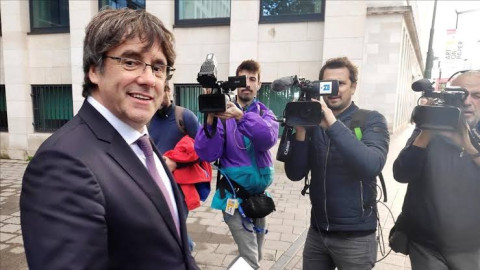 Puigdemont comparece voluntariamente ante la justicia belga