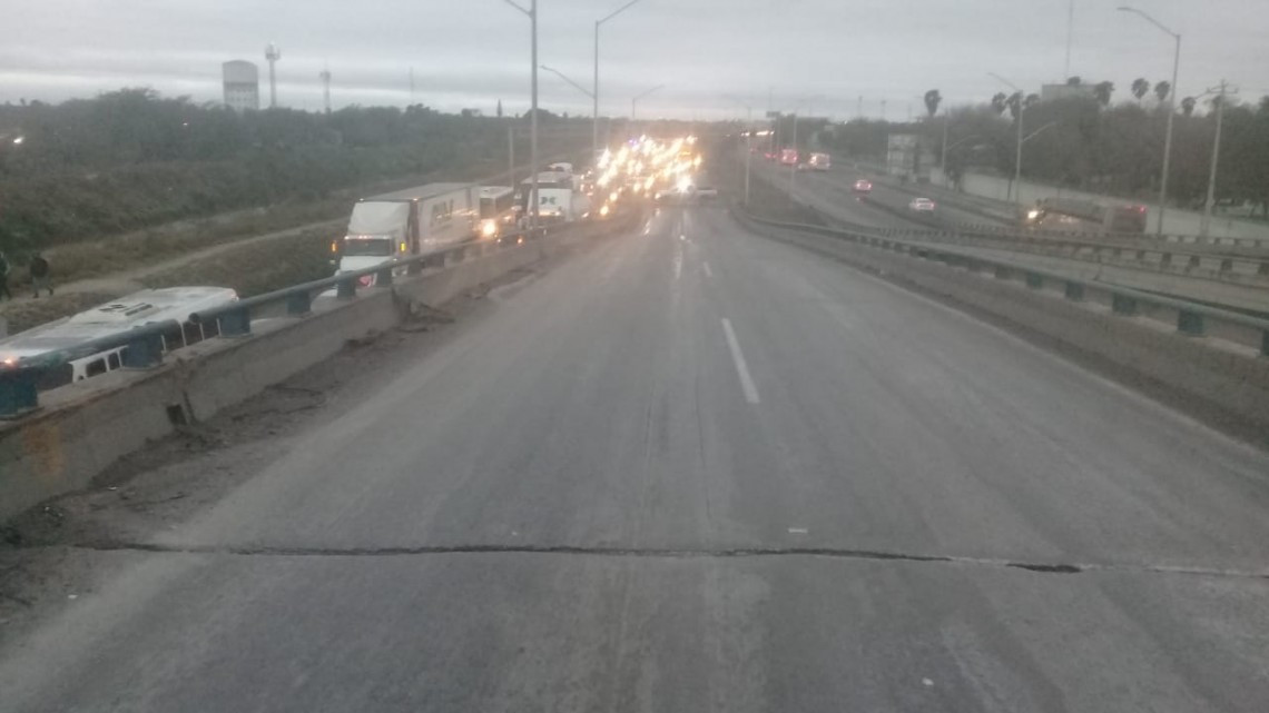 Informa Gobierno de Reynosa sobre cierre de carreteras y puentes