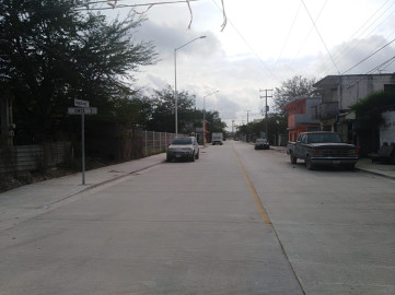 Pavimenta Municipio calles de la colonia Aquiles Serdán 