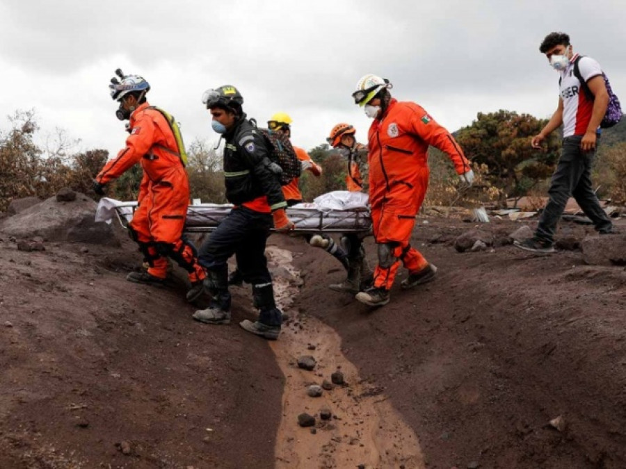 Fin a la búsqueda de víctimas tras erupción de Volcán de Fuego