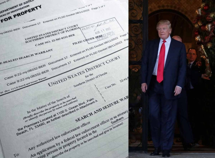 FBI encuentra 700 páginas de documentos clasificados en casa de Trump 