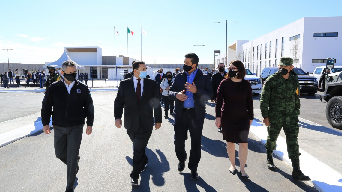 Tamaulipas continúa fortaleciendo infraestructura de seguridad pública