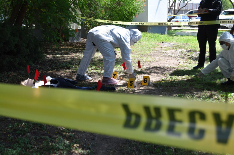 Realiza Guardia Estatal práctica de análisis y procesamiento del lugar de los hechos