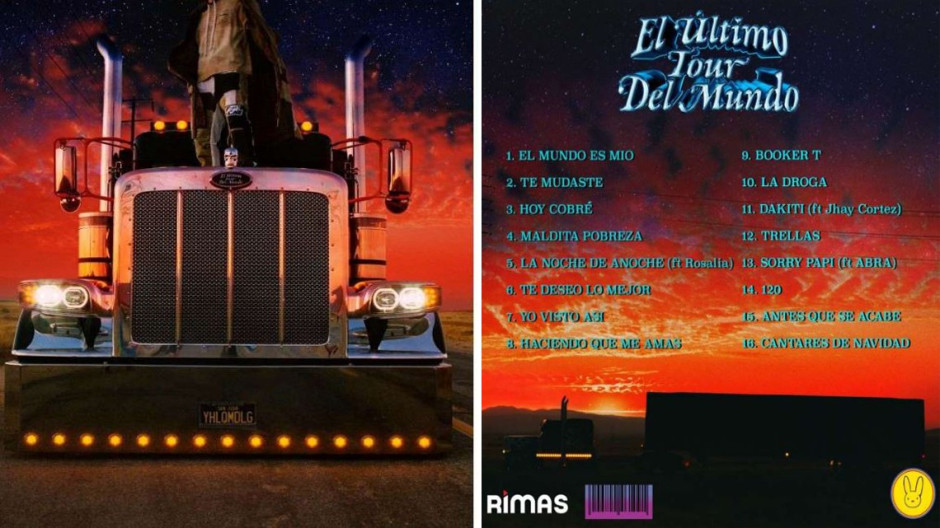 Bad Bunny estrena su nuevo álbum "El último tour del mundo"