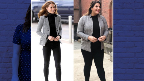 Ella es Katie Sturino, la instagramer curvy que copia los looks de las famosas