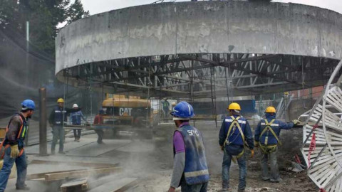 21% de avance en la L12 del Metro