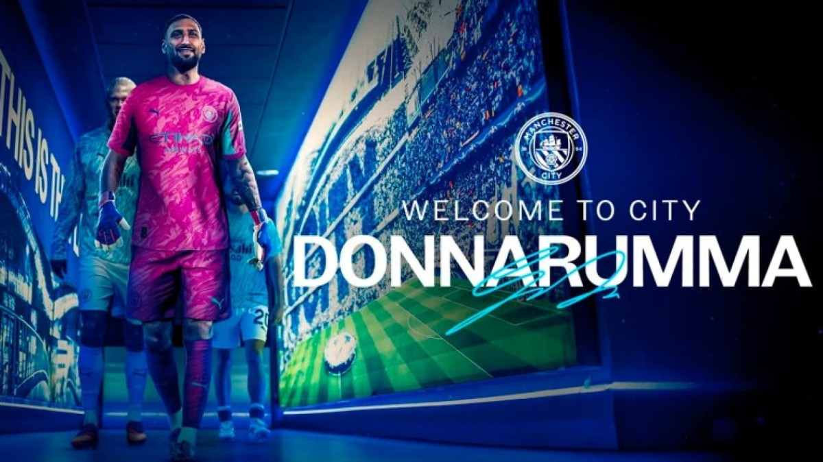 Gianluigi Donnarumma ficha por el Manchester City por cinco años