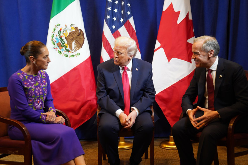 Sheinbaum fortalece alianza con Trump y Carney en reunión trilateral en Washington