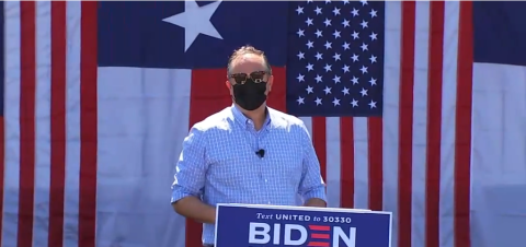 Douglas Emhoff invita al Valle del Río Grande a votar en elecciones presidenciales