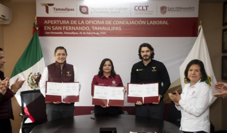 Inauguran en San Fernando primera Oficina de Conciliación Laboral