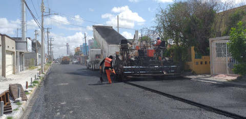 Avanza rehabilitación de la Calle Elías Piña
